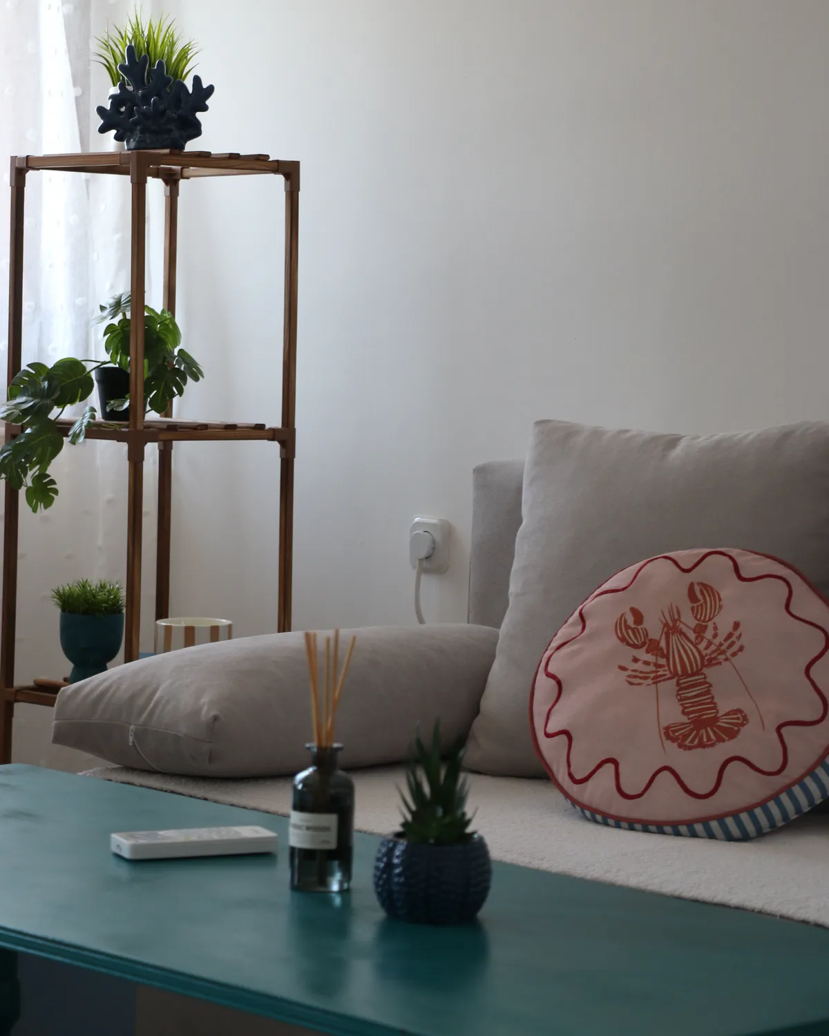 The living room