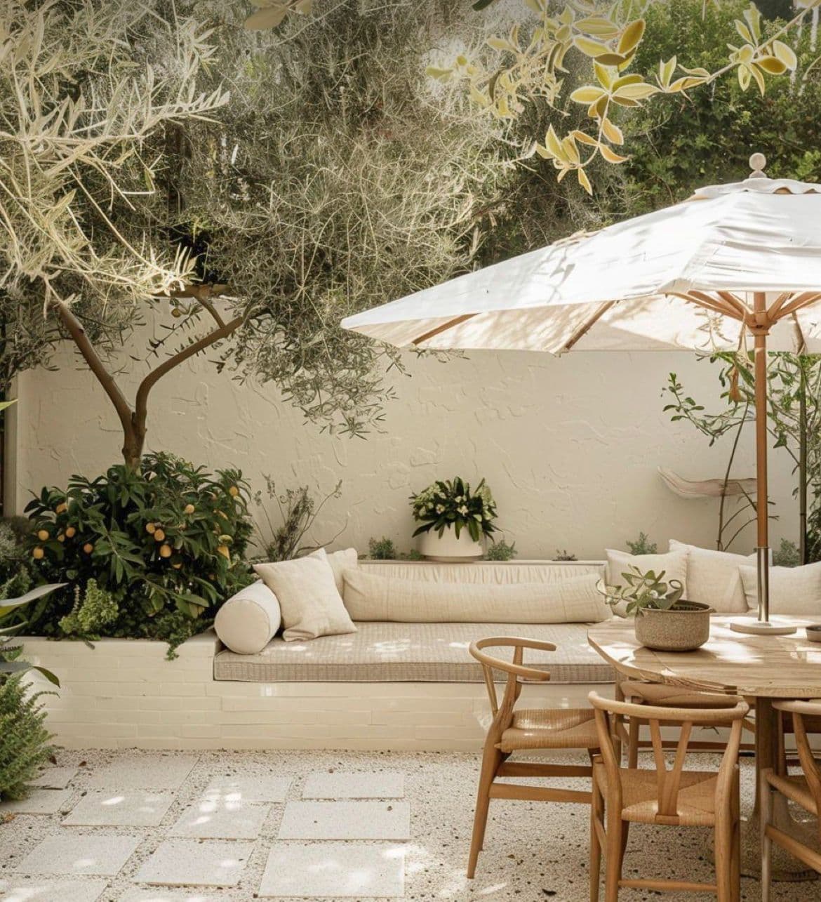 Garden terrace