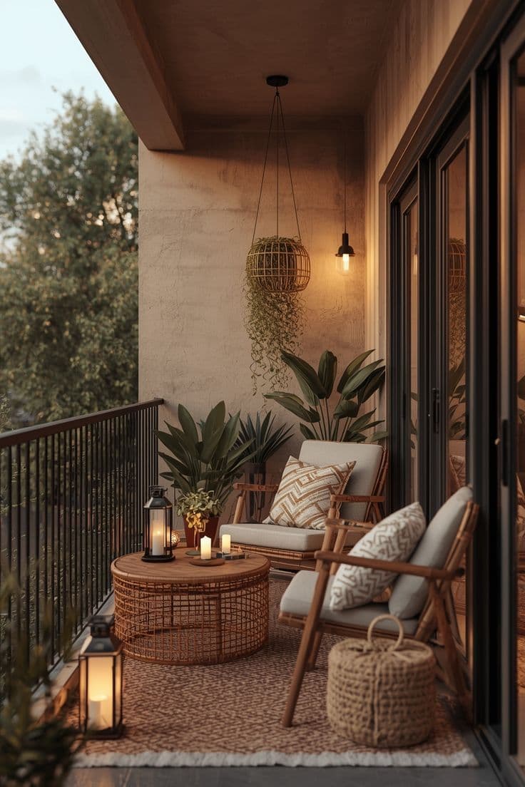 The balcony
